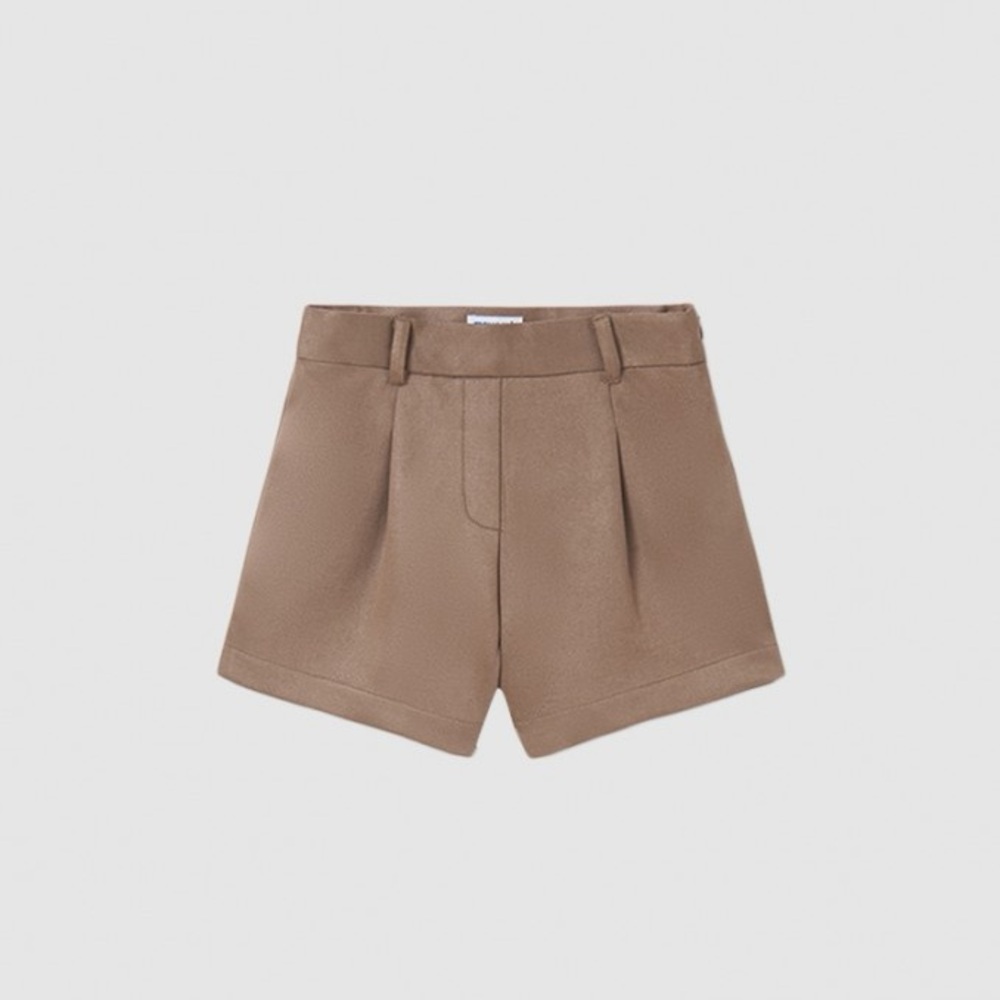 Size 10 Girls Mayoral Brown Kids Dressy Shorts